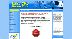 Desktop Screenshot of lkcitysoccer.org