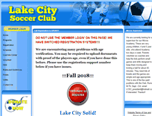 Tablet Screenshot of lkcitysoccer.org